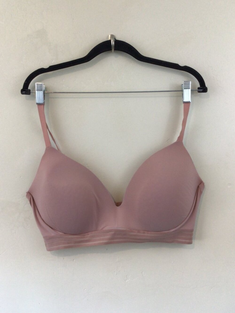 Auden pink Push Up Wire Free Bra